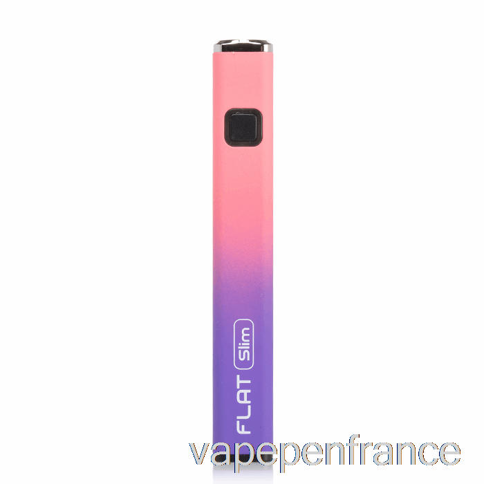 Yocan Plat Mince 350mah Batterie Violet Rose Vape Stylo